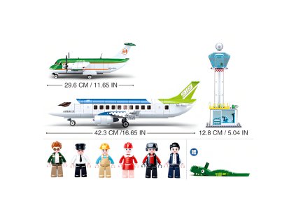 Sluban Letisko M38-B0930 Letisko s dvoma lietadlami