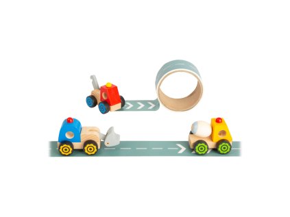 small foot Stavebný stroj s cestou 1 ks