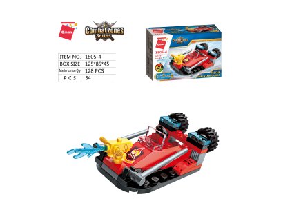 Qman Water Cannon Fire Truck 1805 1 časť