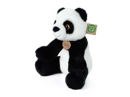 Rappa Plyšová panda sediaca 27 cm ECO-FRIENDLY