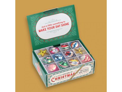 Chronicle Books Niečo málo na Vianoce mini puzzle 150 dielikov