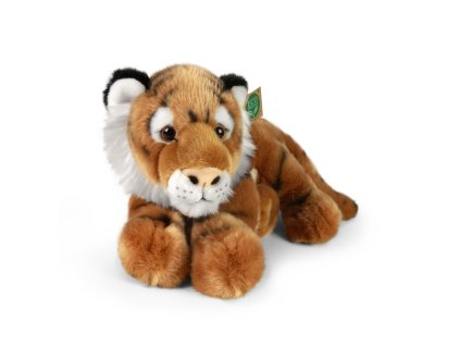 Rappa Plyšový tiger ležiaci 36 cm ECO-FRIENDLY