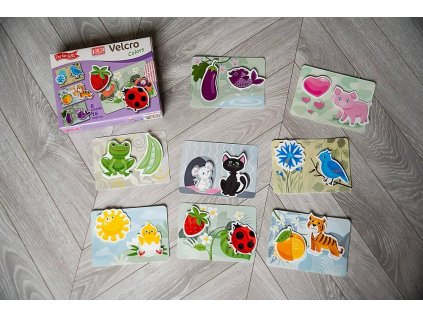 Pexi Velcro skladačky - Farby