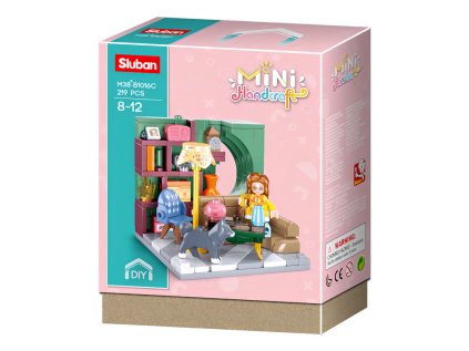 Sluban Girls Dream Mini Handcraft M38-B1016C Obývacia izba
