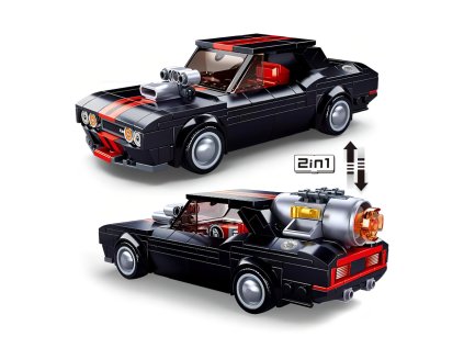 Sluban Model Bricks M38-B1085 Pouličné závodné auto 2v1