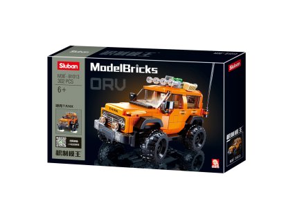Sluban Model Bricks M38-B1013 Americké SUV Bronx