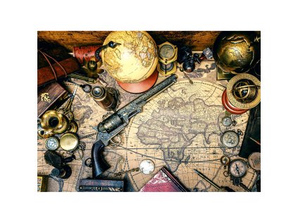 Brain Tree Puzzle Pirátsky stôl 1000 dielikov