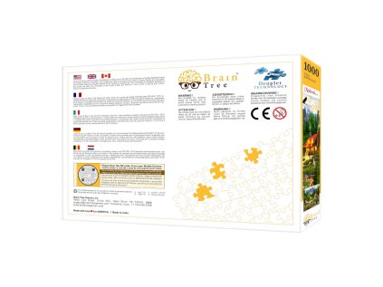Brain Tree Puzzle Horský zrub 1000 dielikov