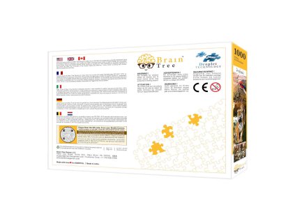 Brain Tree Puzzle Zvieratá 1000 dielikov