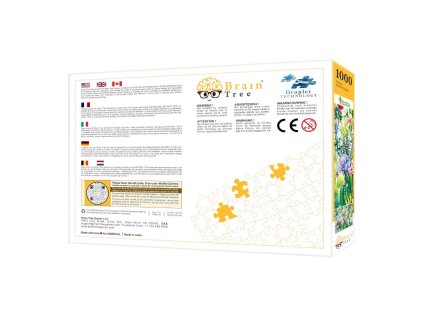 Brain Tree Puzzle Kvitnúce kaktusy 1000 dielikov