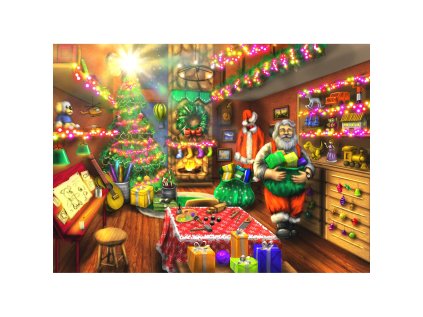 Brain Tree Puzzle Santova dielňa 1000 dielikov