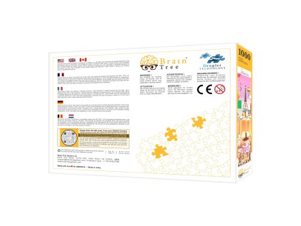 Brain Tree Puzzle Láska z Paríža 1000 dielikov
