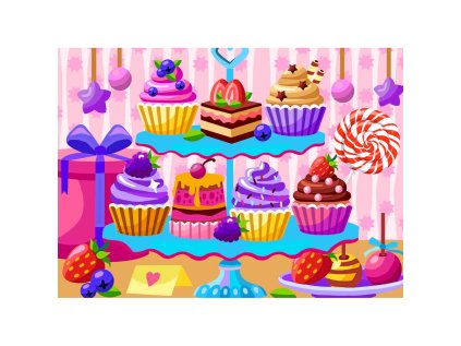 Brain Tree Puzzle V Cukrárni 500 dielikov