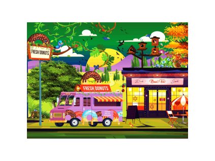 Brain Tree Puzzle Po zatvorení 500 dielikov