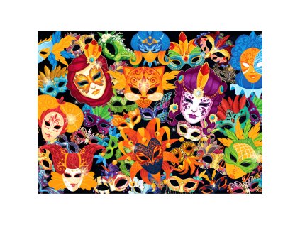 Brain Tree Puzzle Kúzelné masky 500 dielikov