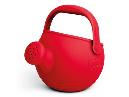 Bigjigs Toys Silikónová kanvička červená Cherry