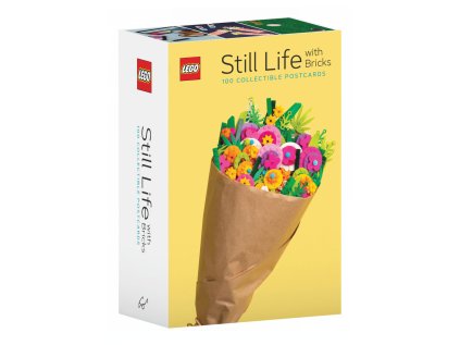 Chronicle Books LEGO® Zátišie s kockami 100 ks pohľadníc