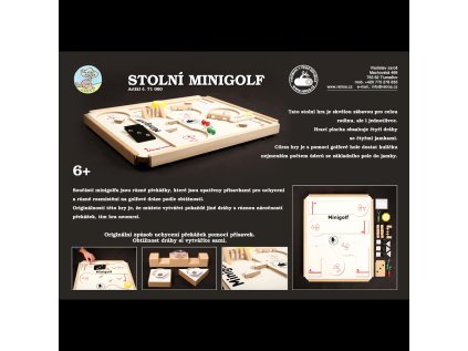 Stolný minigolf