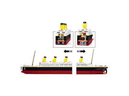 Sluban Titanic M38-B1122 Titanic extra veľký