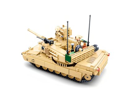 Sluban Model Bricks M38-B0892 Bojový tank M1A2 Abrams