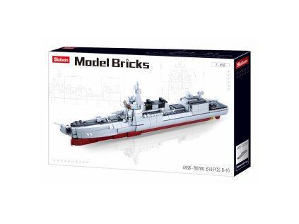 Sluban Model Bricks M38-B0700 Torpédový čln