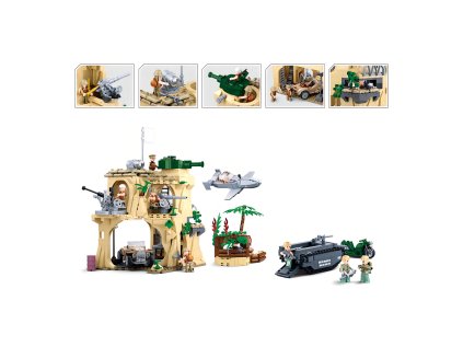 Sluban Army WW2 M38-B1111 Bitka o Iwo Jimu