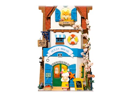 RoboTime Miniatúra domčeka na zavesenie Ostrovná vila