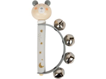 small foot Pastelová tamburina 1 ks