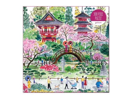 Galison Puzzle Japonská čajová záhrada 300 dielikov