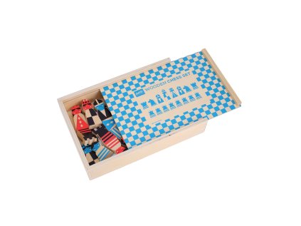 Petit Collage Drevený šach Na ťahu