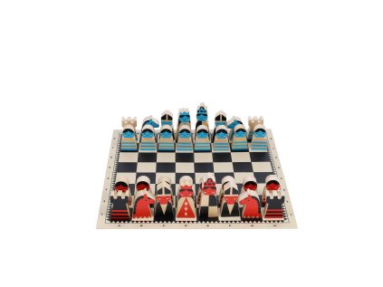 Petit Collage Drevený šach Na ťahu