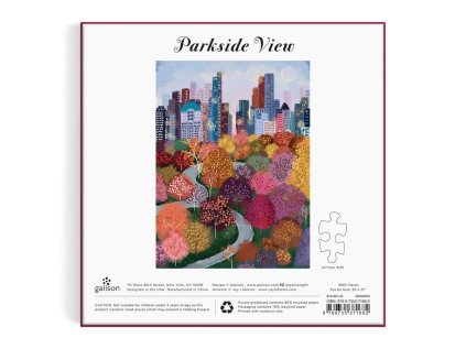 Galison Puzzle Výhľad do parku 1000 dielikov