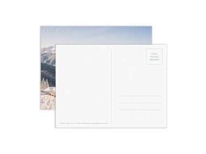 Galison Puzzle Zimné prázdniny 500 dielikov