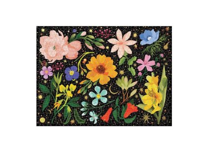 Galison Puzzle Medzigalaktická Flora 1000 dielikov