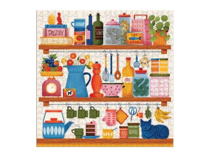 Galison Puzzle Základné kuchynské potreby 500 dielikov