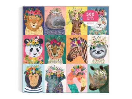 Galison Puzzle Divoké duše 500 dielikov