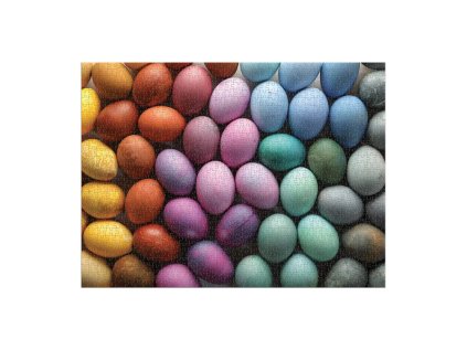 Galison Puzzle Prizmatické vajcia 1000 dielikov