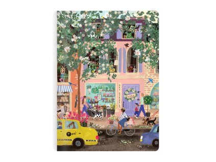 Galison Sada zápisníkov Jarná ulica