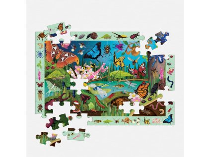 Mudpuppy Puzzle Chrobáky a motýle 64 dielikov