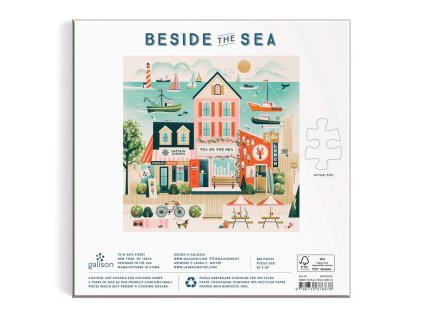 Galison Puzzle Bistro pri mori 500 dielikov