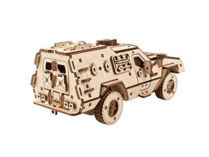 Ugears 3D drevené mechanické puzzle Dozor-B Combat Vehicle
