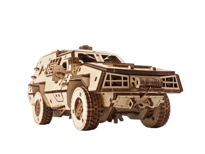 Ugears 3D drevené mechanické puzzle Dozor-B Combat Vehicle