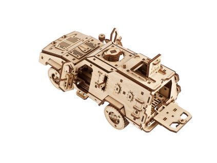 Ugears 3D drevené mechanické puzzle Dozor-B Combat Vehicle