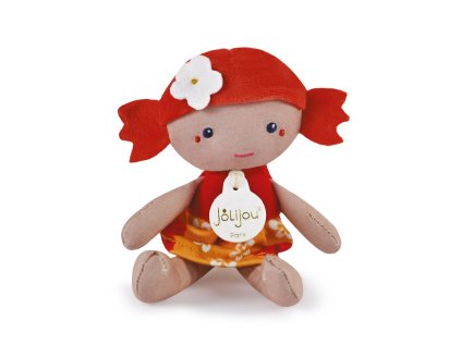 Doudou Jolijou Bábika Léna 16 cm žltá
