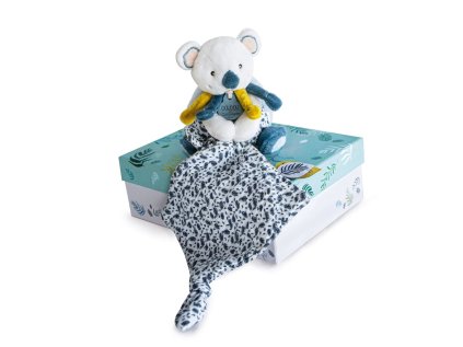 Doudou Darčeková sada - plyšová koala Yoca a muchlánok