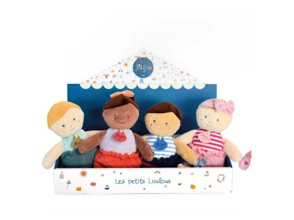 Doudou Jolijou Bábika 18 cm ružová