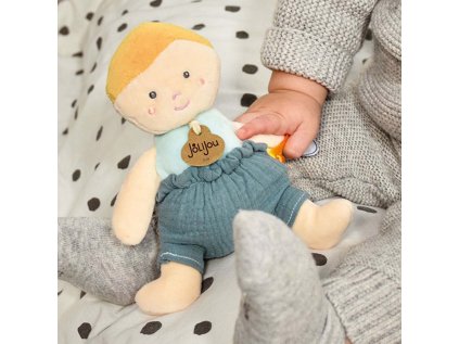 Doudou Jolijou Bábika 18 cm zelená