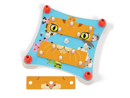 Quercetti Puzzle Zvieracie tváre