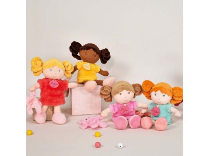 Doudou Jolijou Bábika Miss Mint 21 cm