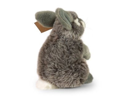 Rappa Plyšový zajac šedý sediaci 20 cm ECO-FRIENDLY
